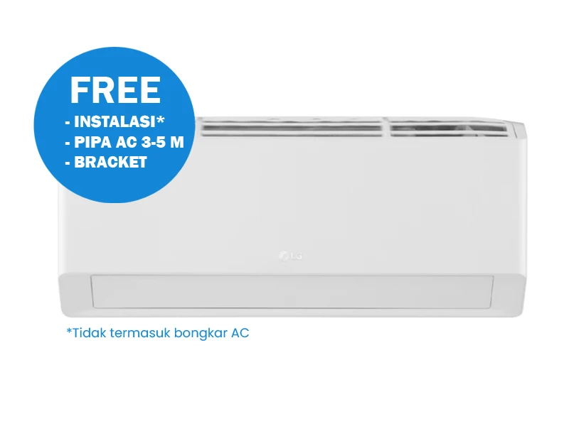 LG AC SPLIT 1/2 PK STANDARD WHITE | eci.id by Electronic City