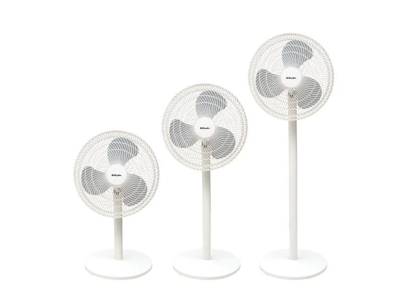 MIYAKO STAND FAN WHITE | eci.id by Electronic City