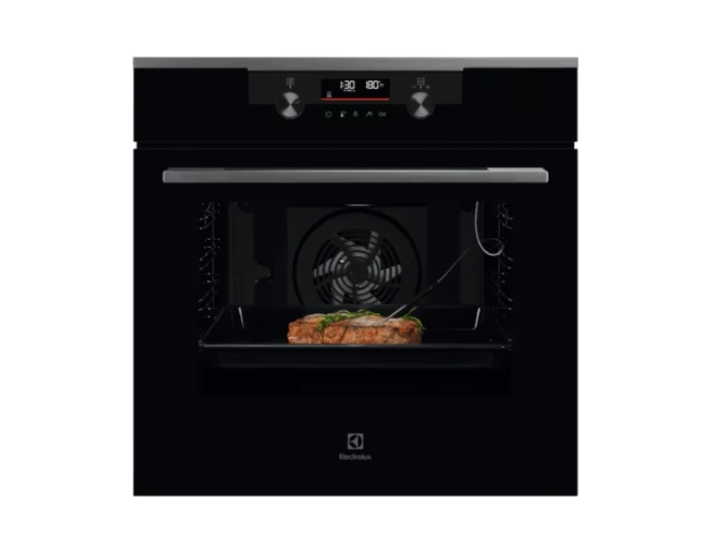 ELECTROLUX BUILT IN OVEN & GRILL BLACK