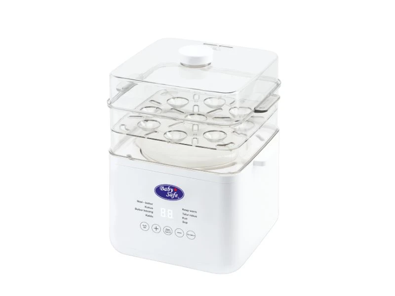 BABY SAFE MULTI STEAMER WHITE