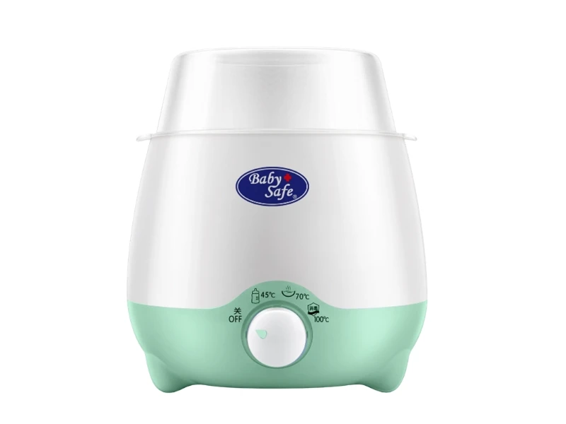 BABY SAFE TWIN BOTTLE WARMER WHITE GREEN | eci.id by Electronic City