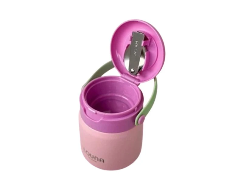 LOUNA HANDLE FOOD JAR RETRO PEACH | eci.id by Electronic City
