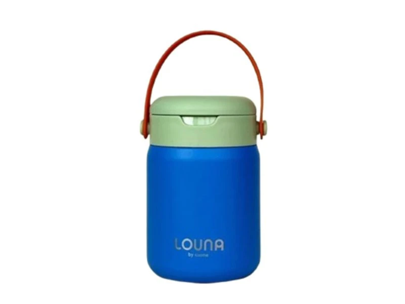 LOUNA HANDLE FOOD JAR BLUZ BLUE | eci.id by Electronic City