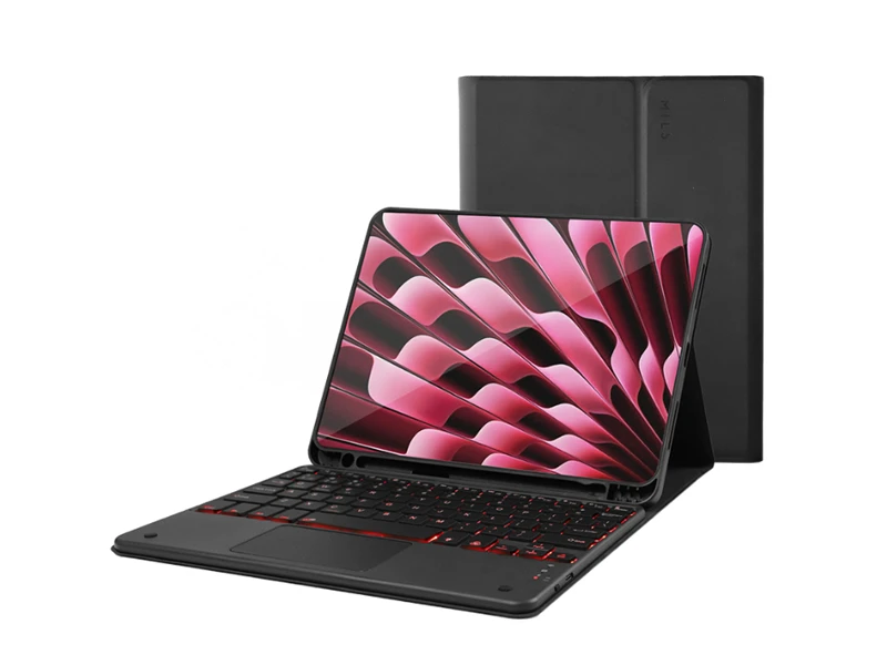 MILS TECH RGB TOUCHPAD KEYBOARD CASE BLACK