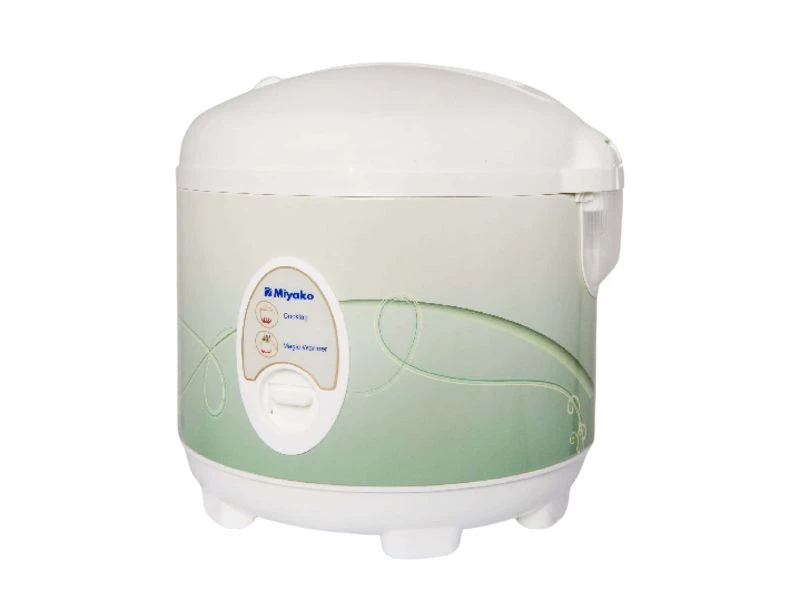 MIYAKO RICE COOKER 1,8L WHITE GREEN | eci.id by Electronic City