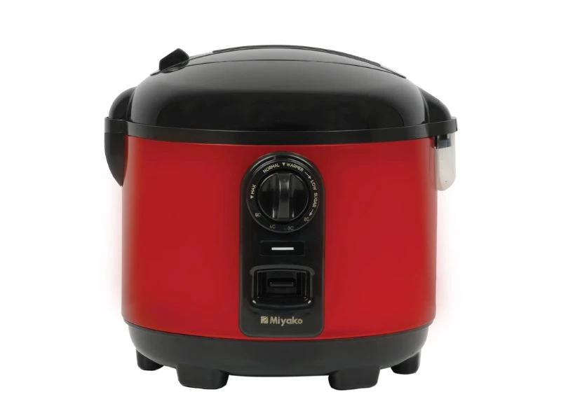 MIYAKO RICE COOKER 1,8 L RED BLACK | eci.id by Electronic City