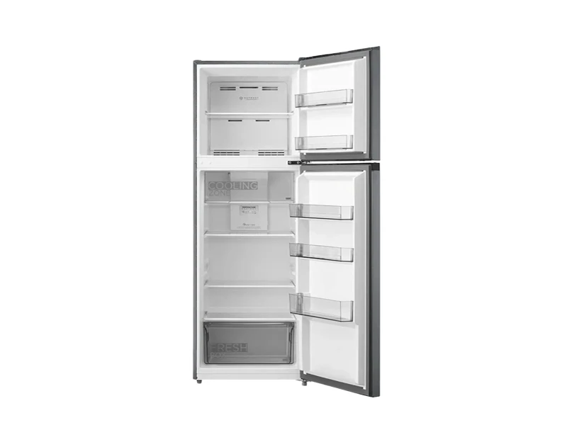 MIDEA REFRIGERATOR 2 DOOR 266 L SILVER | eci.id by Electronic City