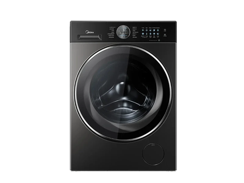 MIDEA WASHING MACHINE FRONT LOADING 10.5 KG SILVER GREY | eci.id by Electronic City