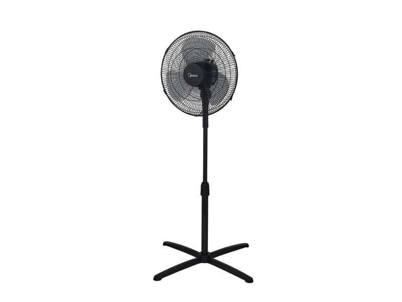 MIDEA STANDING FAN BLACK | eci.id by Electronic City