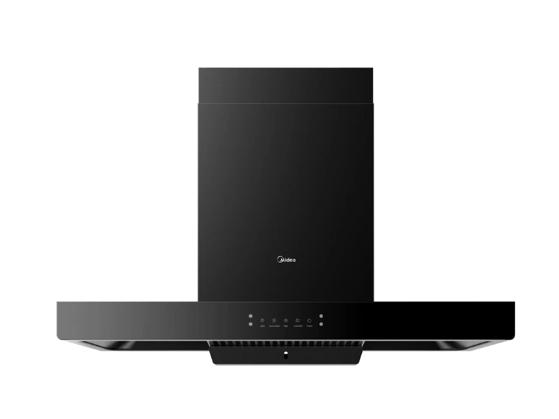MIDEA CHIMNEY COOKER HOOD 90 CM BLACK