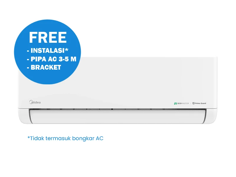 MIDEA AC SPLIT 2 PK INVERTER WHITE | eci.id by Electronic City