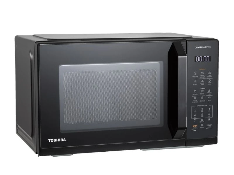 TOSHIBA MICROWAVE OVEN INVERTER 25 L BLACK | eci.id by Electronic City