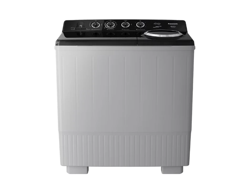 PANASONIC WASHING MACHINE TWIN TUB 16 KG BLACK GREY | eci.id by Electronic City