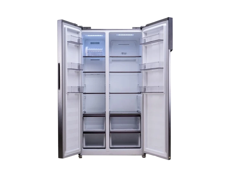 POLYTRON REFRIGERATOR SIDE BY SIDE 552 L GREY | eci.id by Electronic City