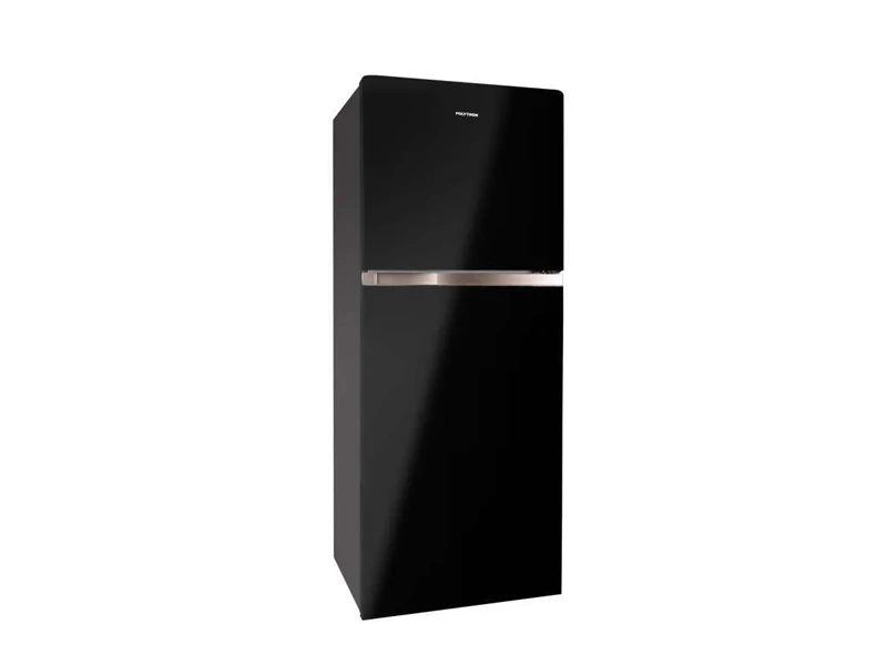 POLYTRON REFRIGERATOR 2 DOOR 220 L BLACK | eci.id by Electronic City