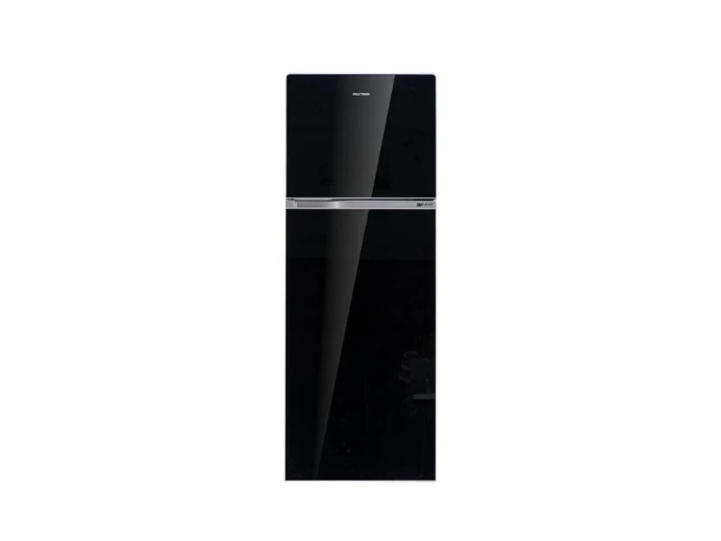 POLYTRON REFRIGERATOR 2 DOOR 260L BLACK | eci.id by Electronic City