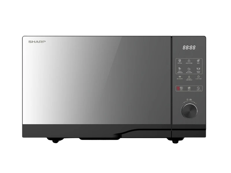 SHARP MICROWAVE OVEN 25 L SOLO FLATBED BLACK