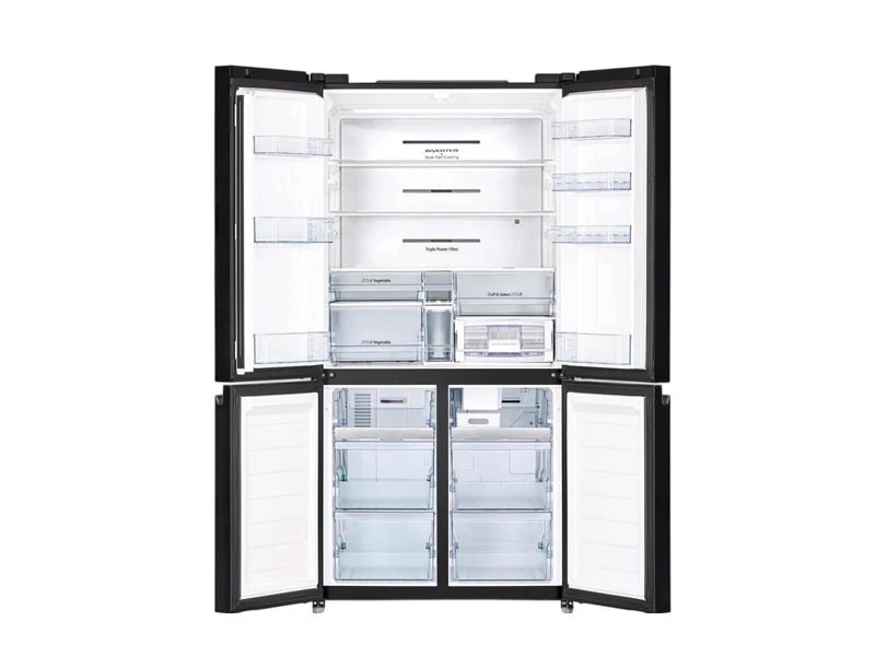 HITACHI REFRIGERATOR MULTIDOOR 713 L BLACK | eci.id by Electronic City