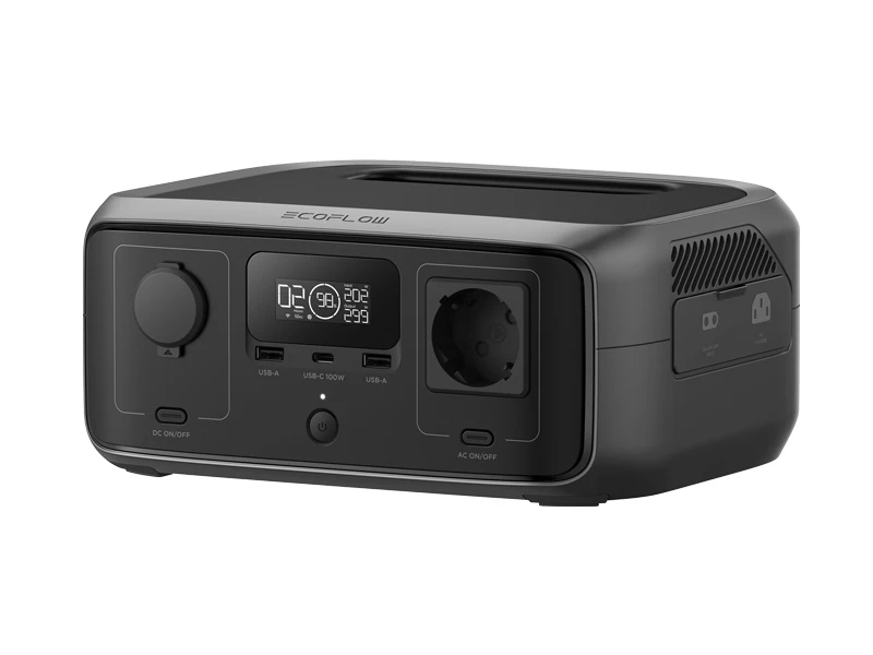 ECOFLOW PORTABLE POWER 300W INV BLACK