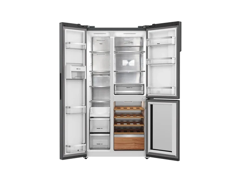 TEKA REFRIGERATOR SIDE BY SIDE 548 L BLACK | eci.id by Electronic City