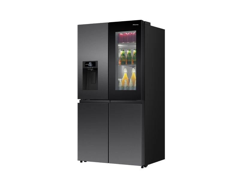 HISENSE REFRIGERATOR MULTIDOOR 664 L BLACK | eci.id by Electronic City