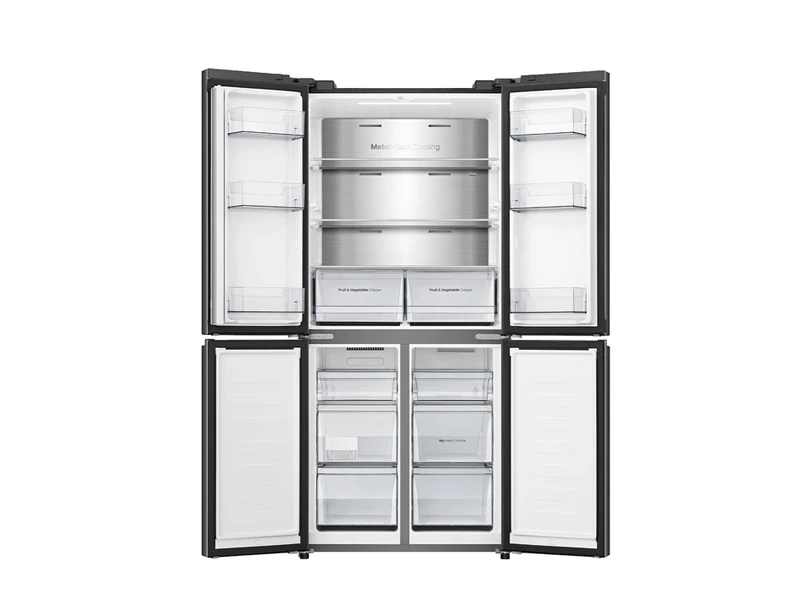 HISENSE REFRIGERATOR MULTIDOOR 535 L BLACK | eci.id by Electronic City