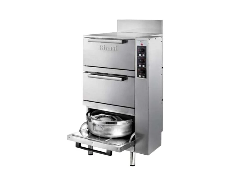 RINNAI 3 DECK RICE COOKER 27L STAINLESS | eci.id by Electronic City