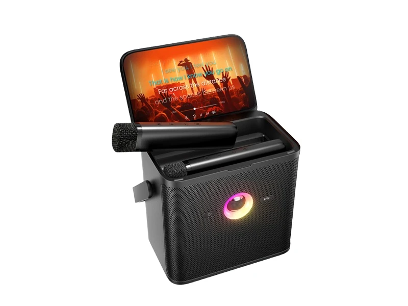 IKARAO PARTY BOX SMART KAROKE BLACK - SHELL S3 | eci.id by Electronic City