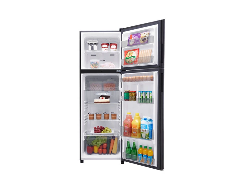 SHARP REFRIGERATOR 2 DOOR 256 L BLACK | eci.id by Electronic City
