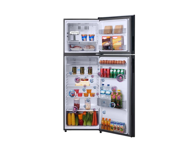 SHARP REFRIGERATOR 2 DOOR 352 L BLACK | eci.id by Electronic City