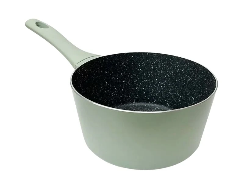 CYPRUZ FEATHERLIGHT SAUCEPAN 18 CM GREEN | eci.id by Electronic City