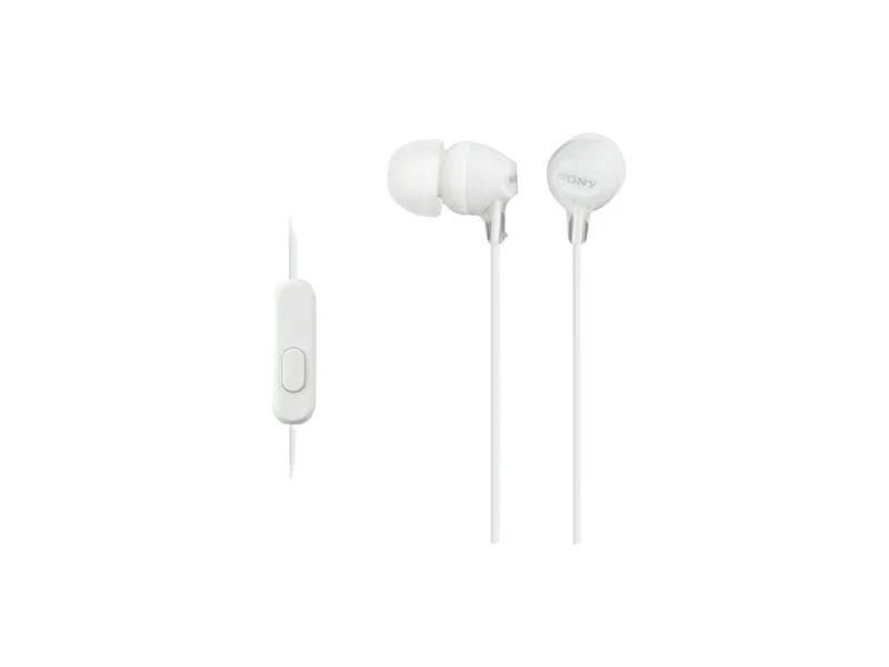 SONY IN EAR HEADPHONE WIRED WHITE