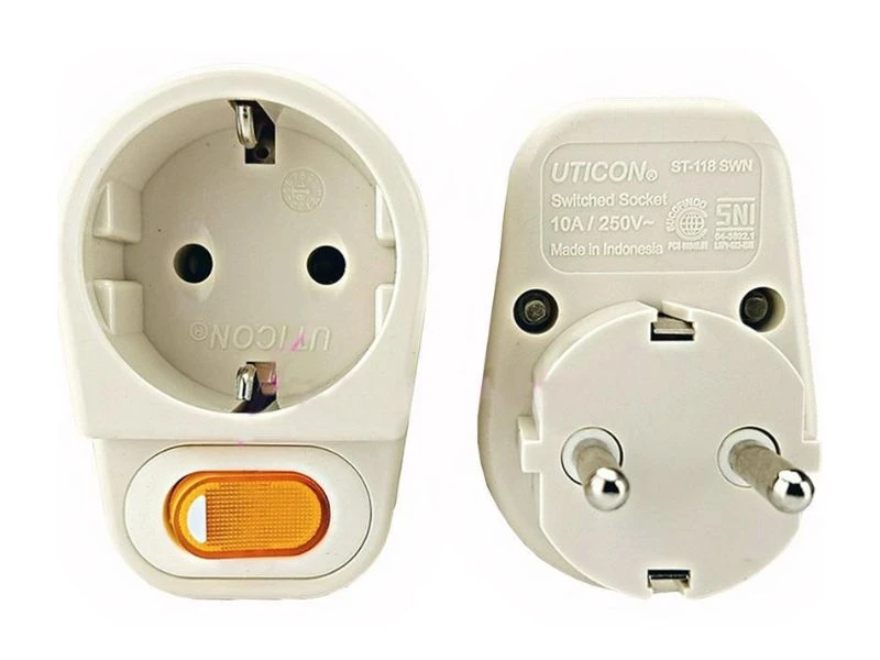 UTICON STEKER T ARDE WHITE | eci.id by Electronic City