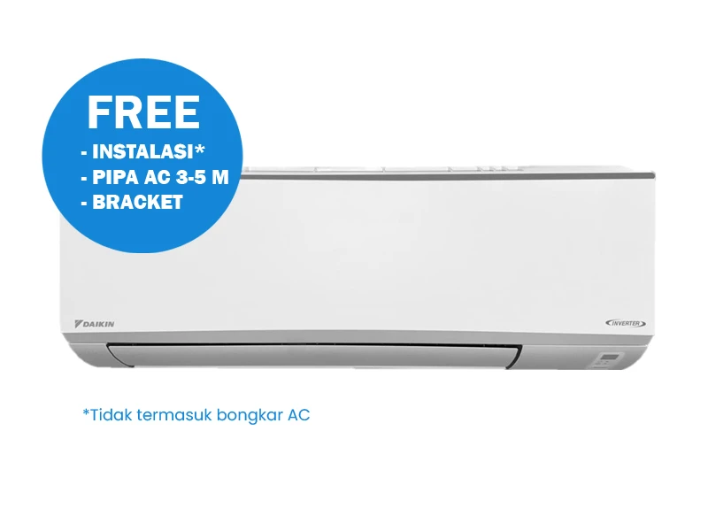 DAIKIN AC SPLIT 1.5 PK INVERTER WHITE | eci.id by Electronic City