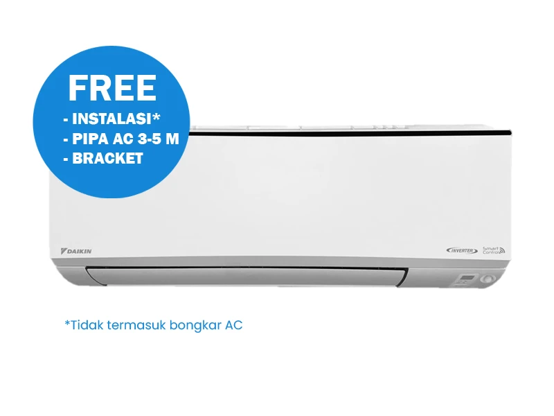 DAIKIN AC SPLIT 1.5 PK INVERTER WHITE | eci.id by Electronic City