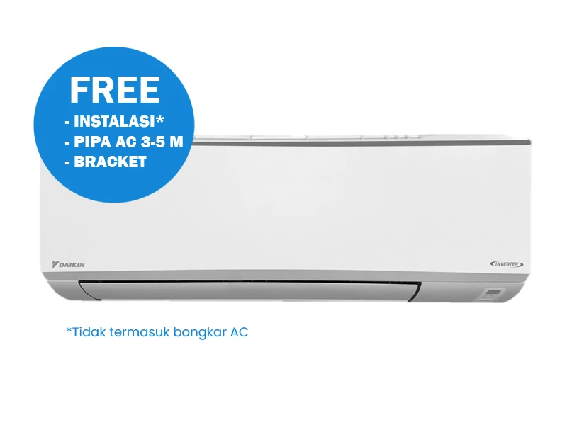 DAIKIN AC SPLIT 1 PK INVERTER WHITE | eci.id by Electronic City