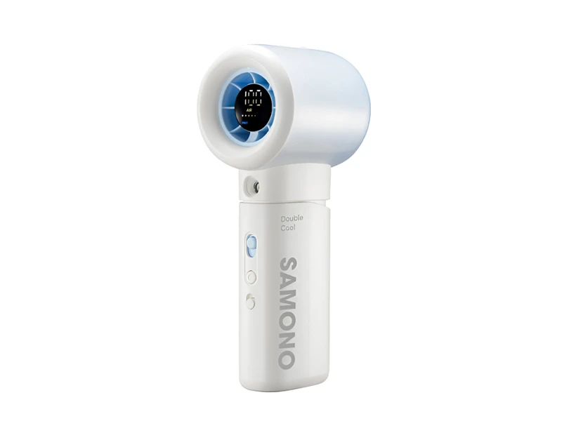 SAMONO PORTABLE FAN WHITE - SW-HF50 | eci.id by Electronic City