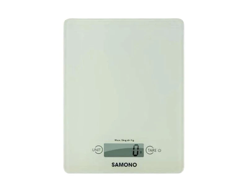 SAMONO SW-KS02 KITCHEN SCALE DIG WHITE | eci.id by Electronic City