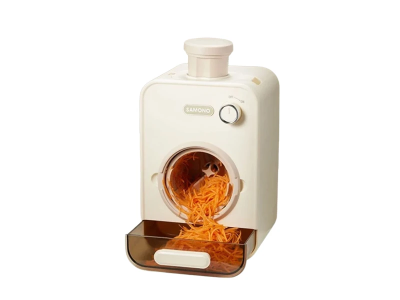 SAMONO SW-VES60 AUTO VEGETABLE SLICER BEIGE | eci.id by Electronic City