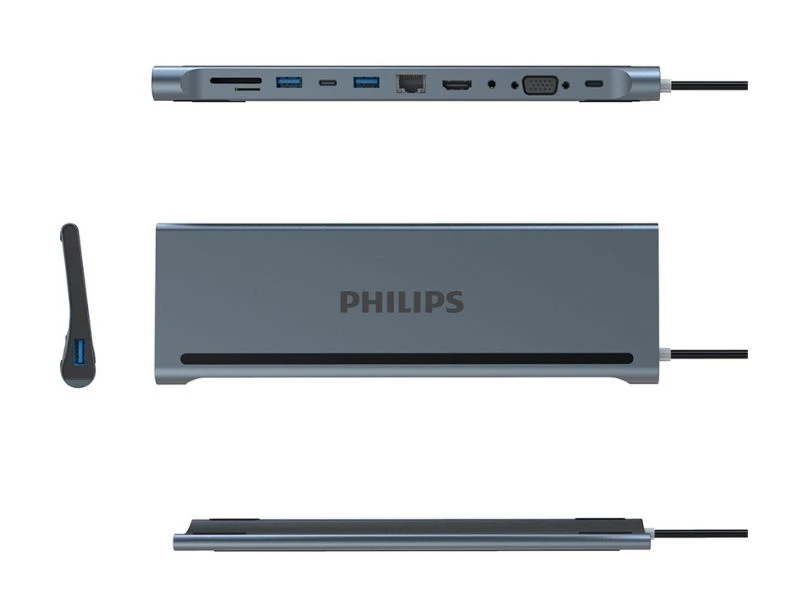 PHILIPS SWV6157G  ADAPTER 11IN1 GREY