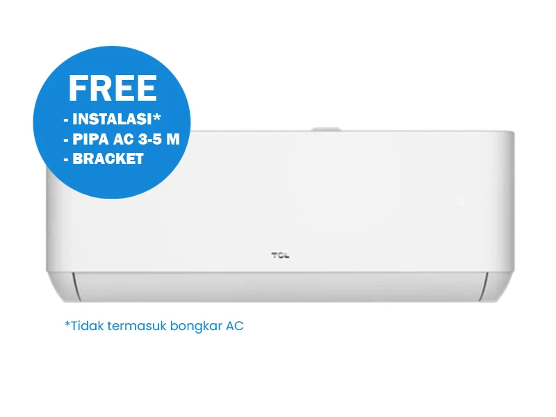 TCL AC SPLIT 1 PK INVERTER WHITE
