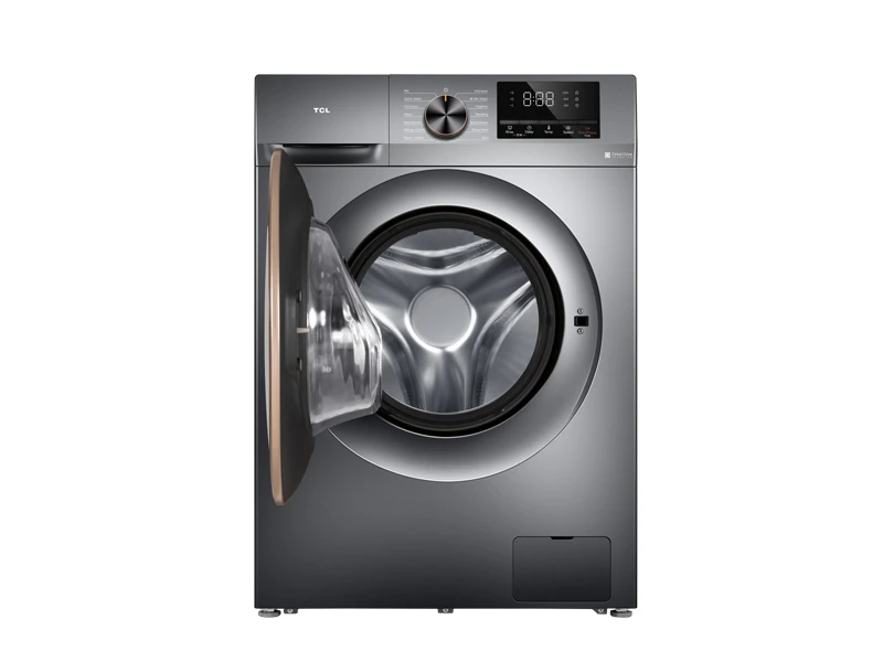 TCL WASHING MACHINE FRONT LOADING 10 KG GREY | eci.id by Electronic City