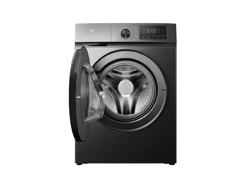 TCL WASHING MACHINE FRONT LOADING 12 KG GREY | eci.id by Electronic City