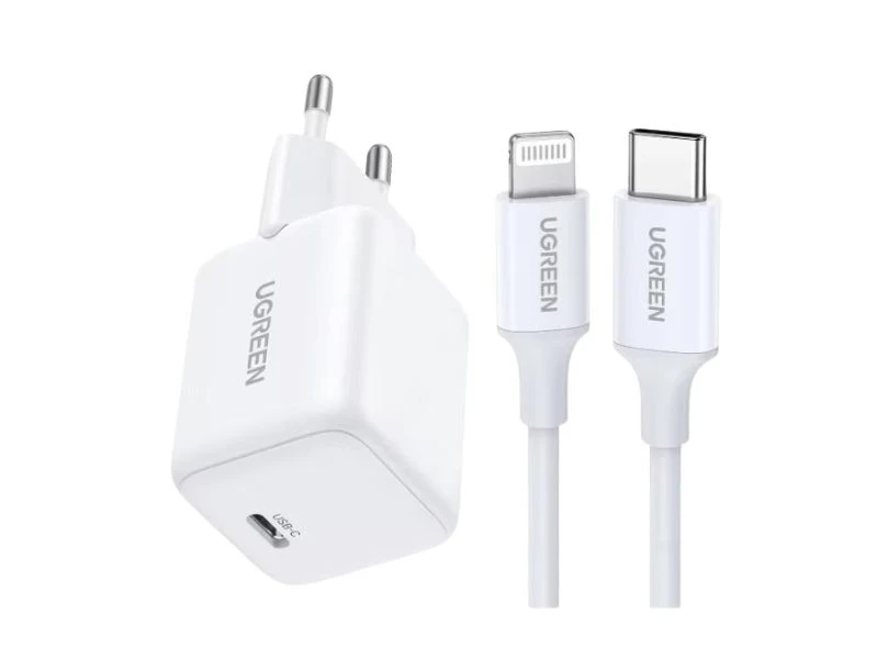 UGREEN CHARGER SET GAN 20W WHITE