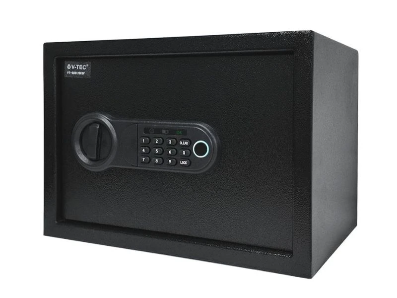 V-TEC SAFE DEPOSIT BOX VT-SDB25ESF BLACK | eci.id by Electronic City