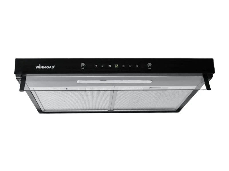 WINN GAS COOKER HOOD 60CM BLACK | eci.id by Electronic City