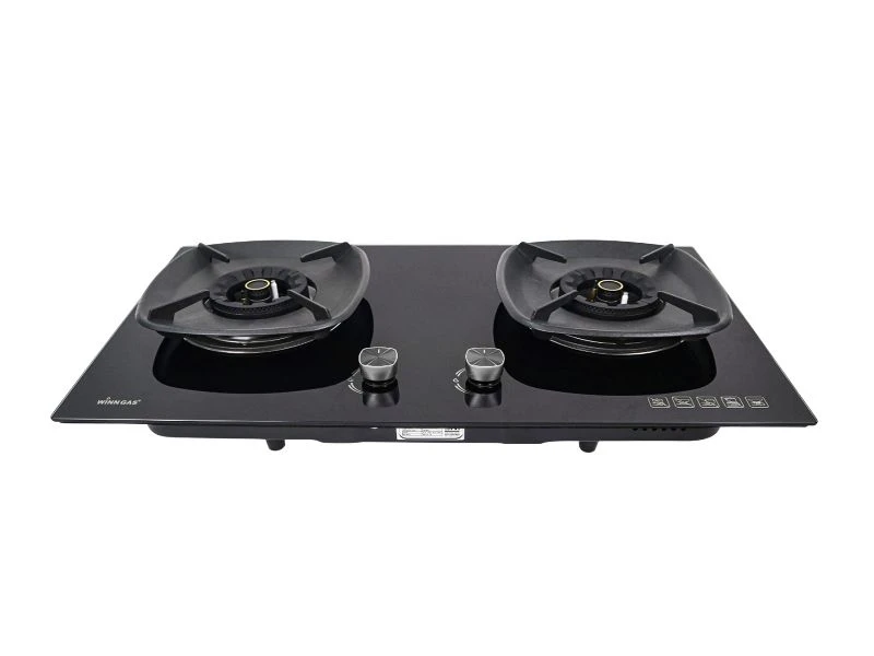 WINN GAS BUILT IN HOB 2 BURNER BLACK | eci.id by Electronic City