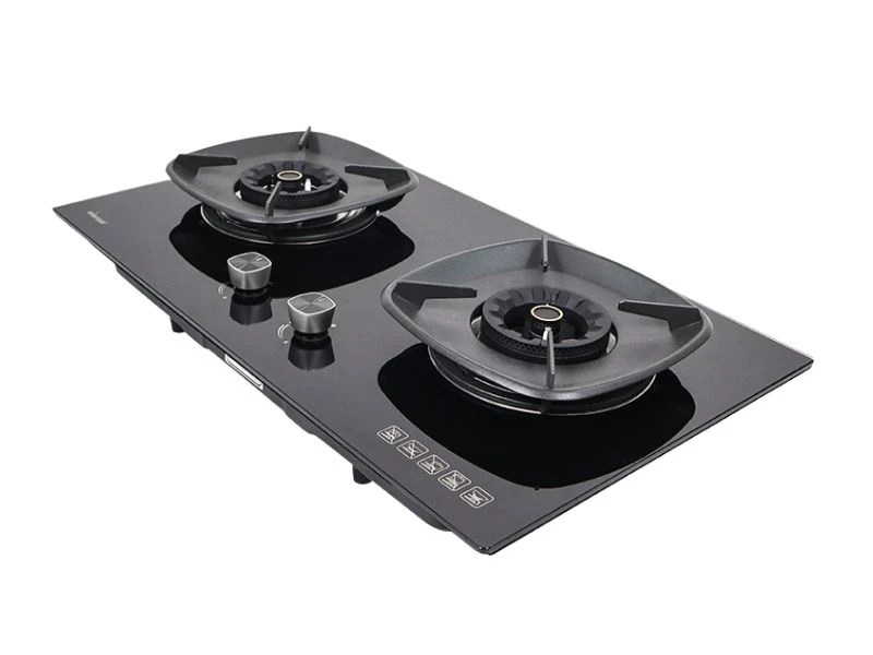 WINN GAS BUILT IN HOB 2 BURNER BLACK | eci.id by Electronic City